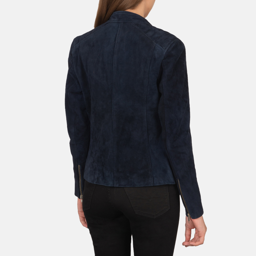 Suede Blue Jacket