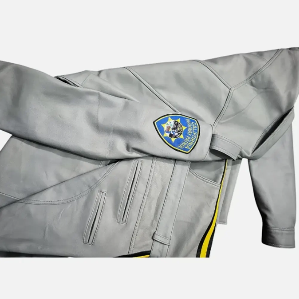 Patrol Style Motorcycle Leather Uniform Set - Image 4