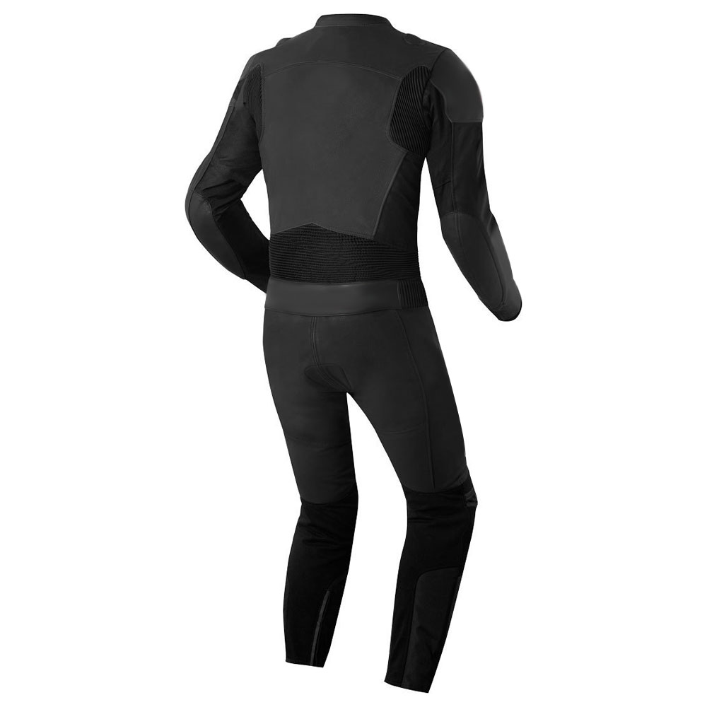 Plain Black Full-Body Riding Suit