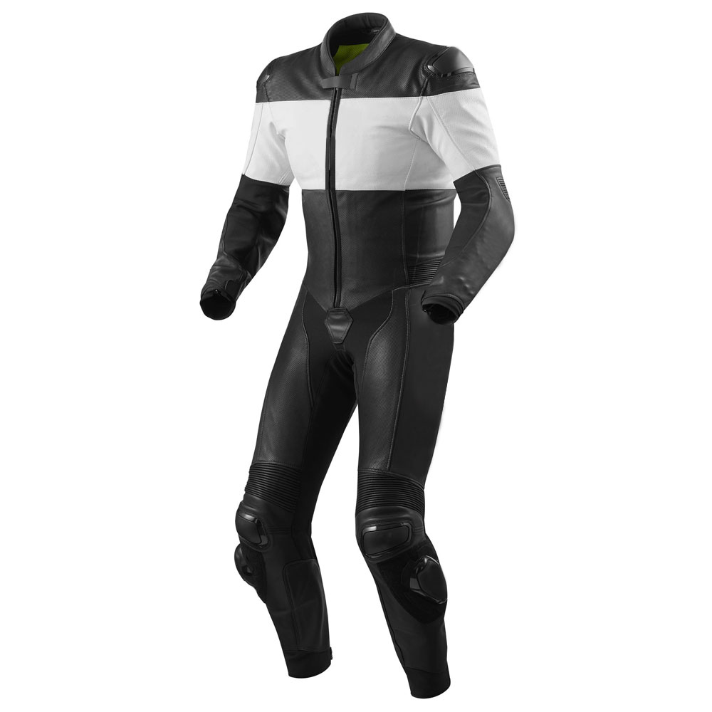 Minimalist Design Leather Sportbike Suit