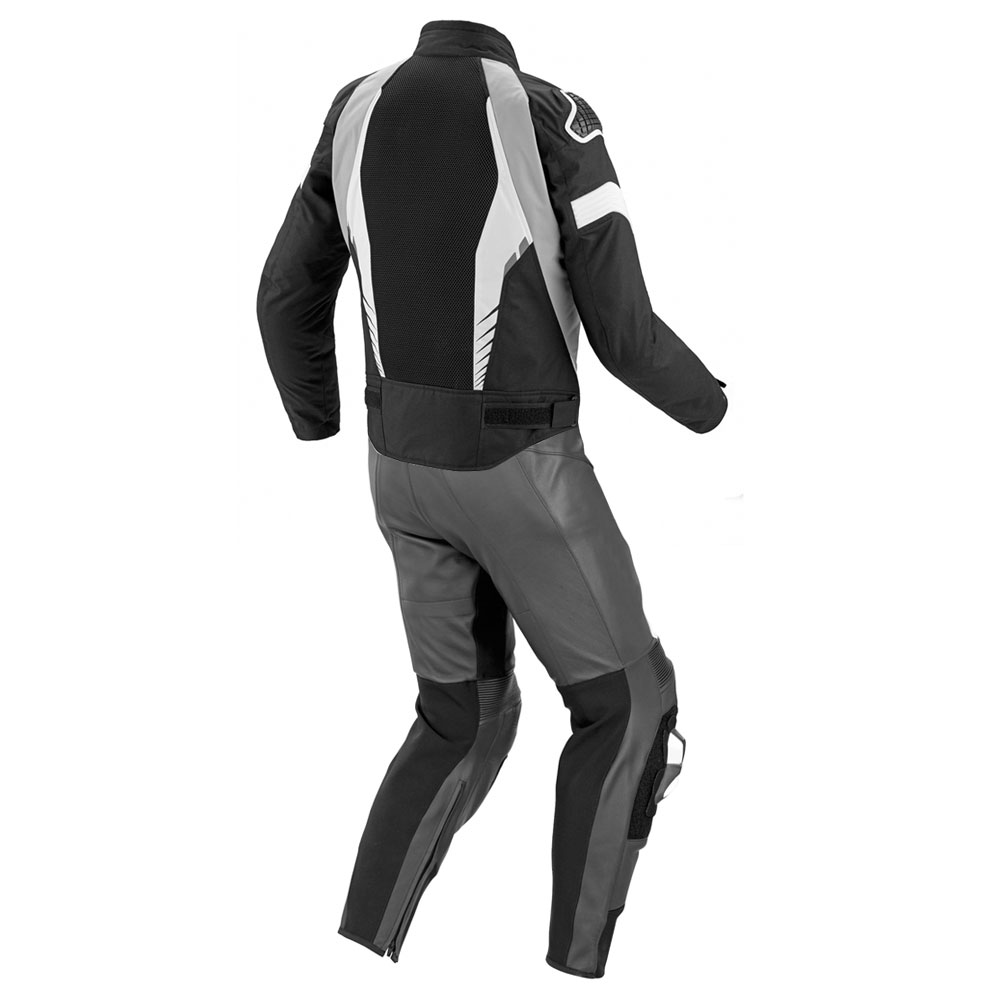 Ventilated Motorcycle Suit with High-Contrast Design